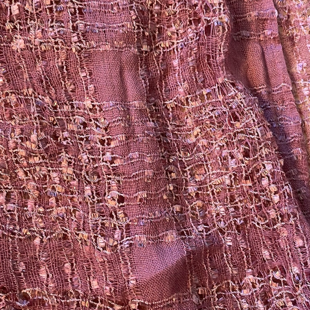 Beautiful raspberry scarf - Picture 2 of 3